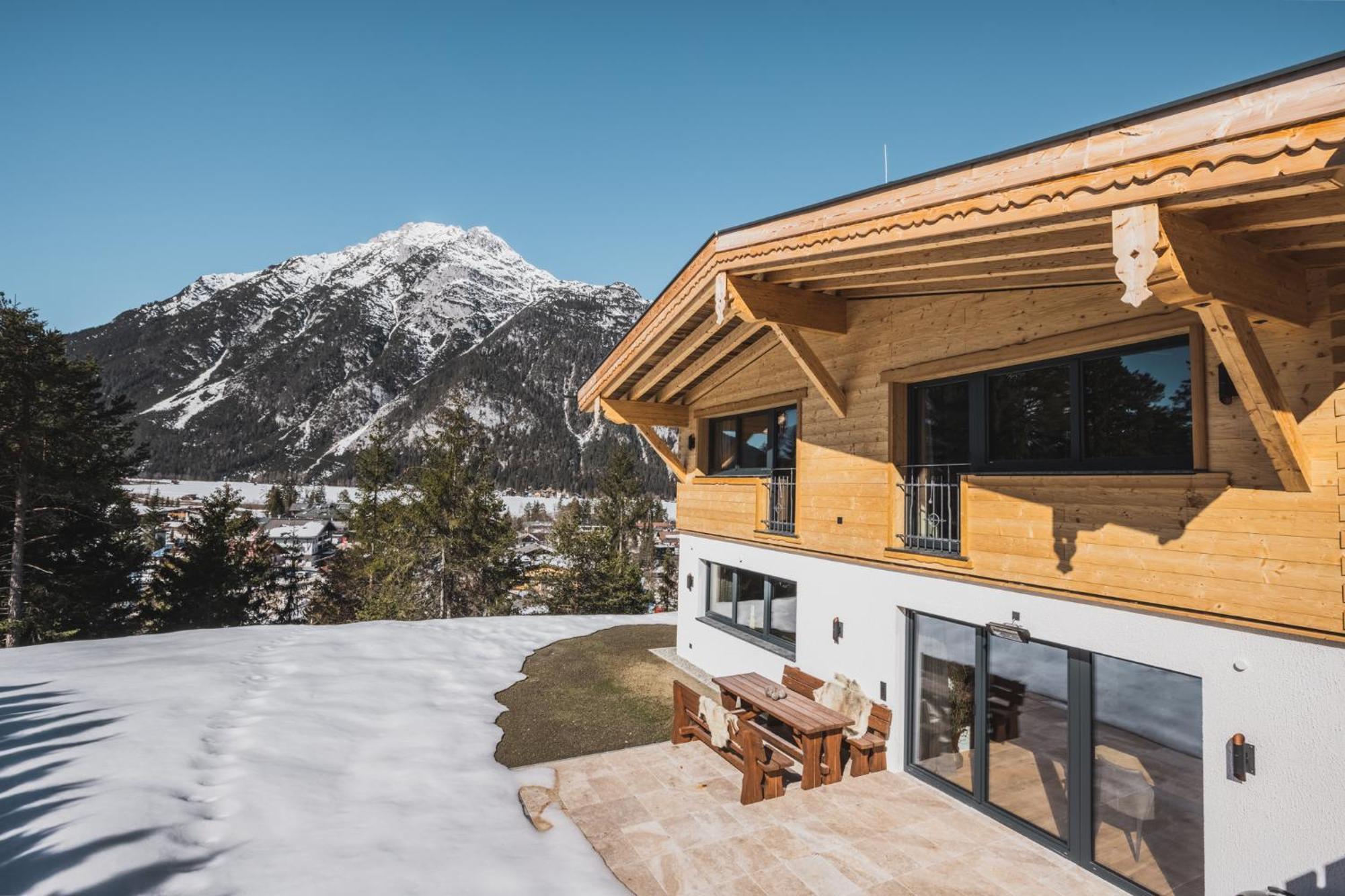 Wilderer Chalets 2-4 Personen Leutasch Exteriör bild