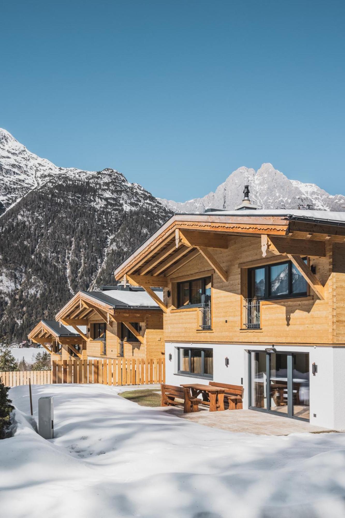 Wilderer Chalets 2-4 Personen Leutasch Exteriör bild
